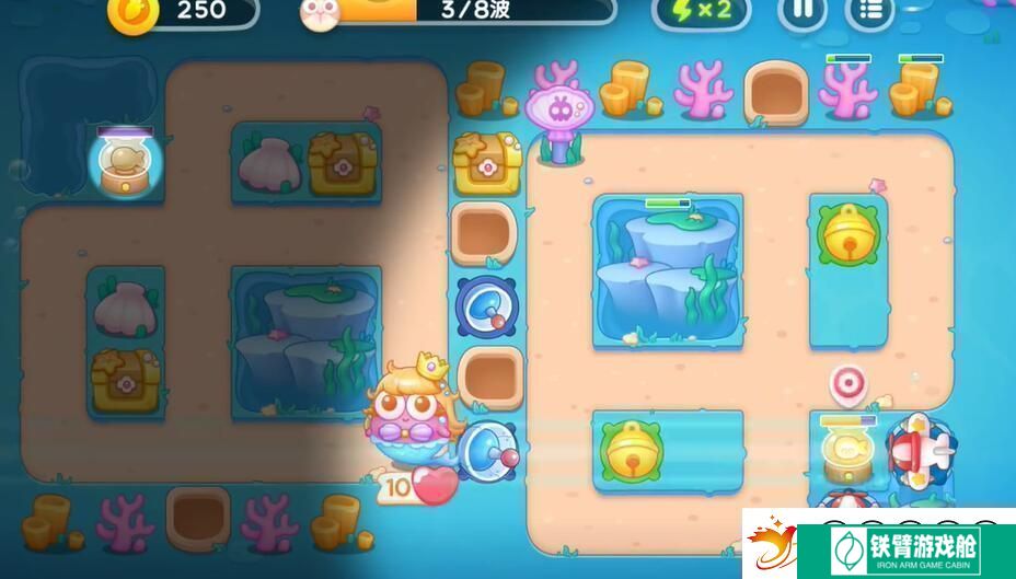 保卫萝卜4海的闺女第58关怎么完美通关
