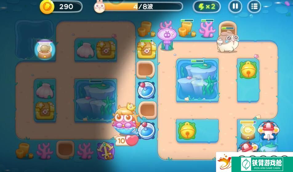 保卫萝卜4海的闺女第58关怎么完美通关